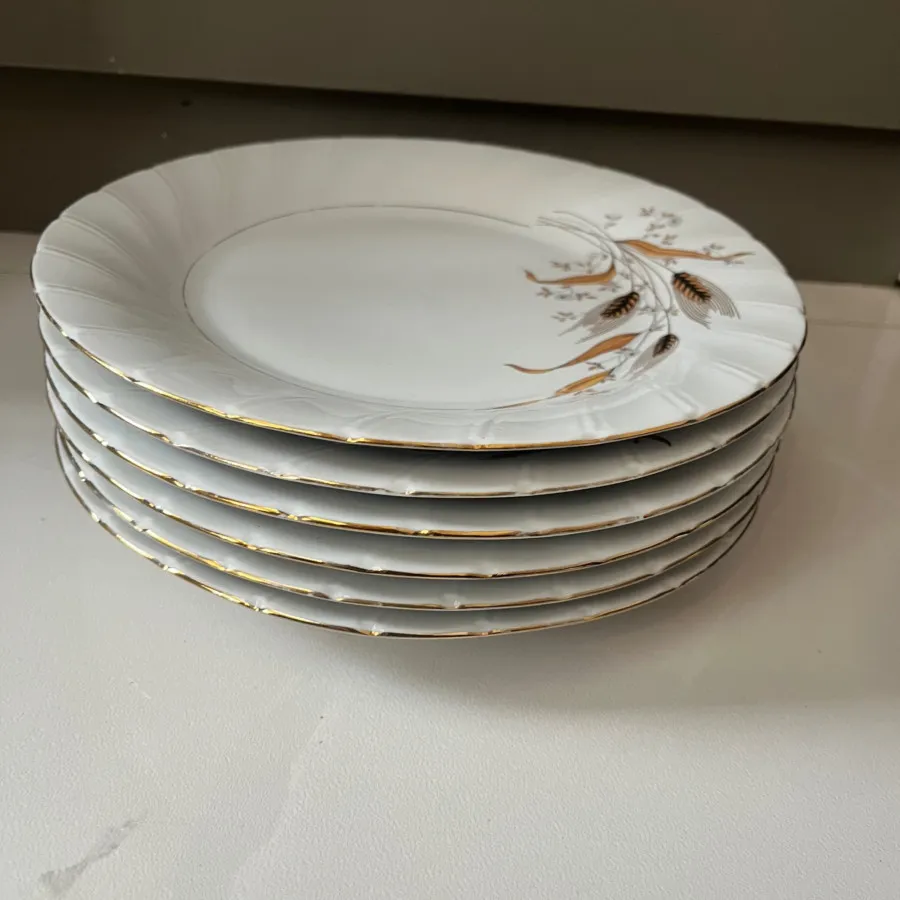 بشقاب پلو خوری طرح گندم