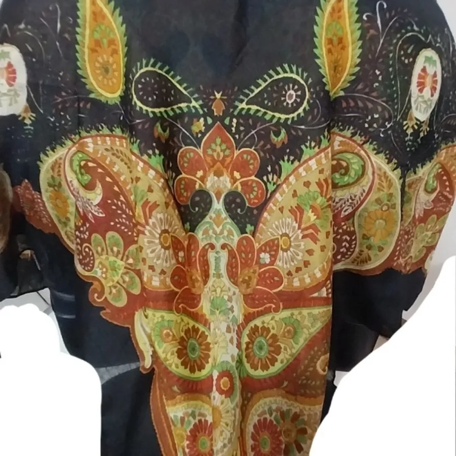 روسری حریر خنک نو