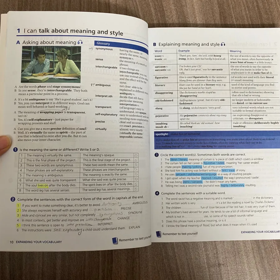 کتاب oxford word skills