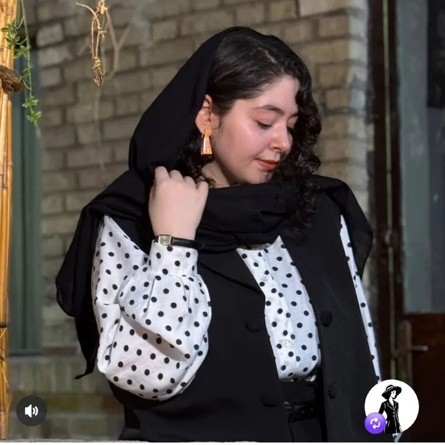 شومیز خالدار