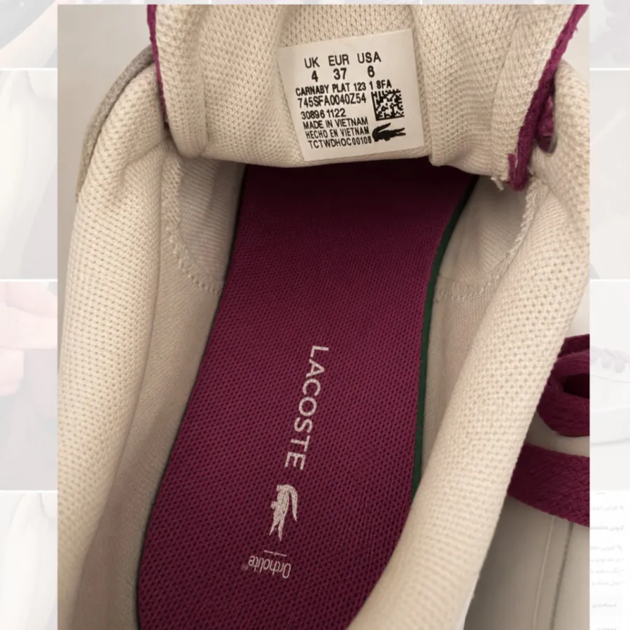 کفش lacoste