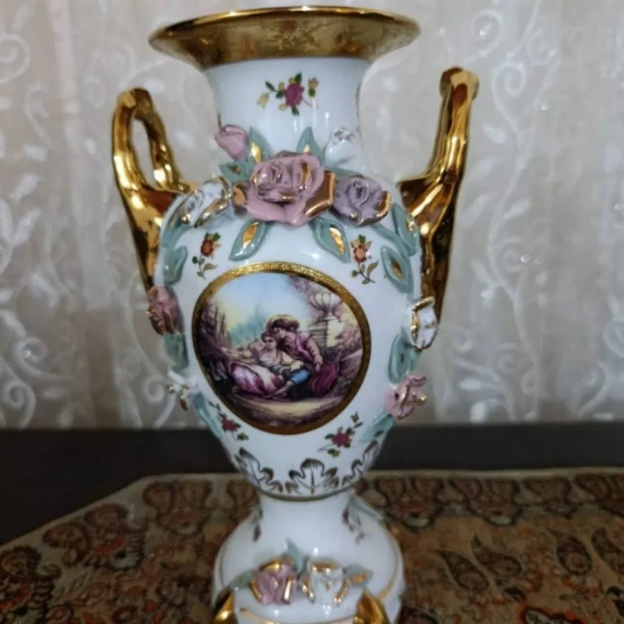 سماور ذغالی گلدون لیلی