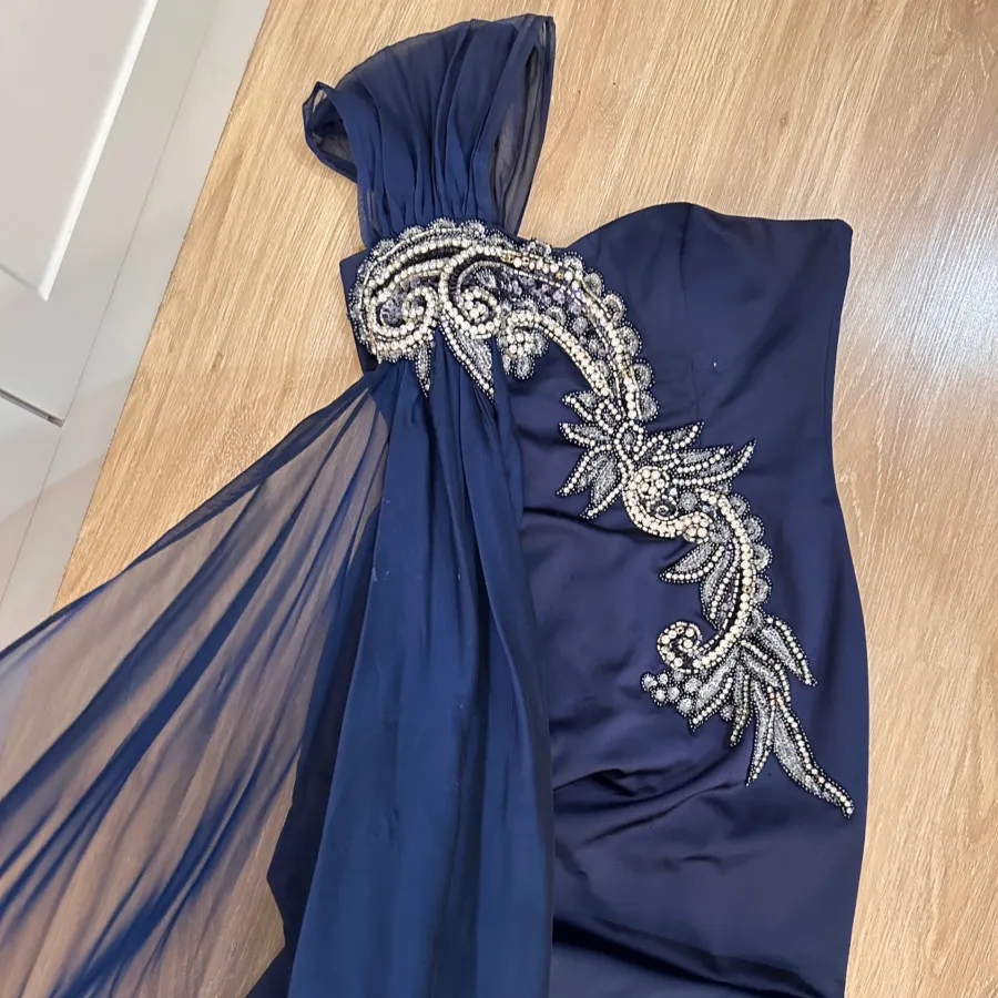لباس شب سورمه ای ترک