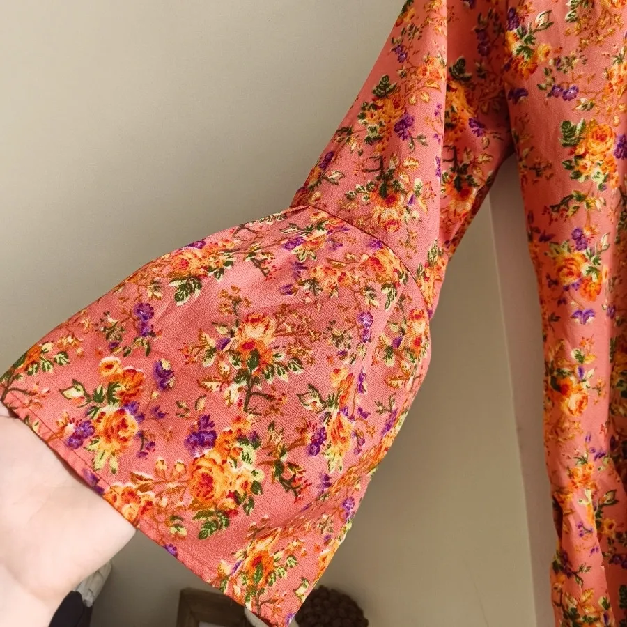 شومیز عروسکی گلدار