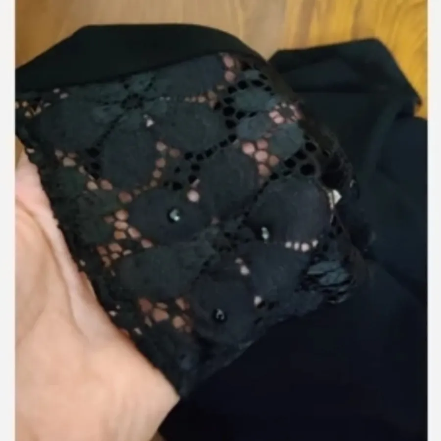 مقنعه اداری سرشانه گیپور