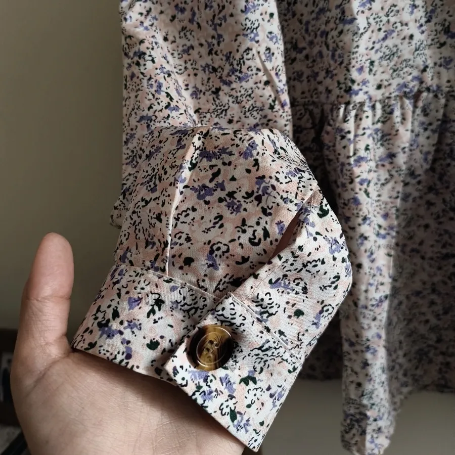 شومیز گل‌گلی عروسکی