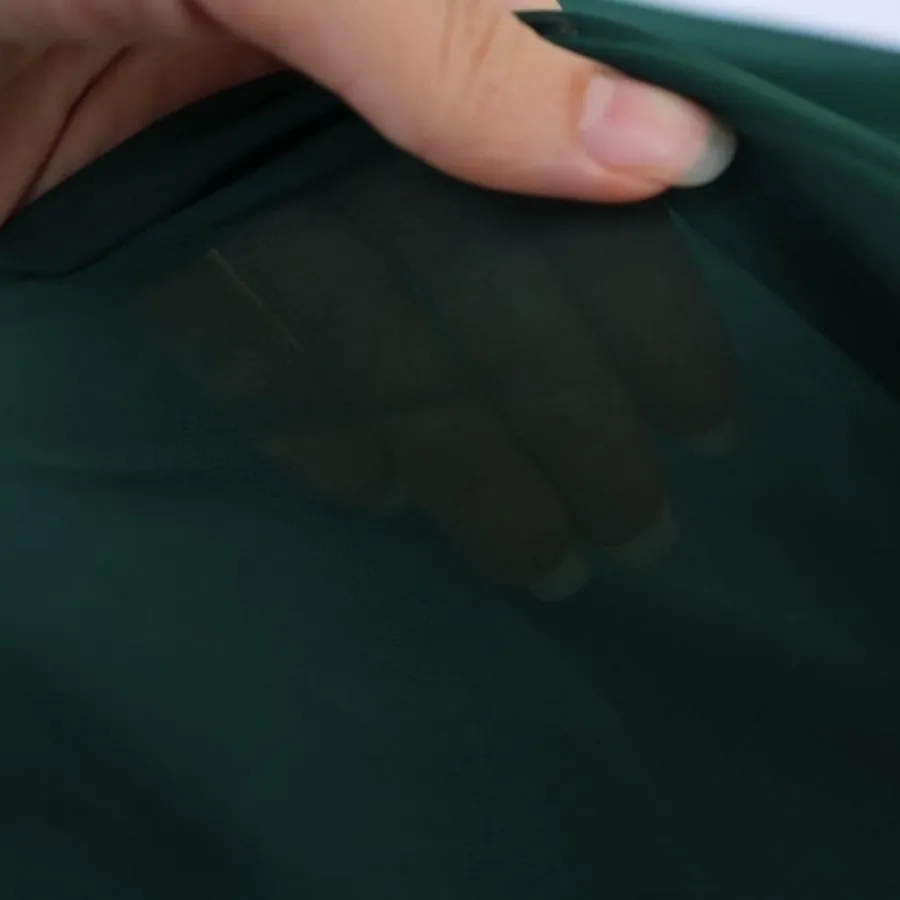پیراهن مجلسی بلند سبزیشمی