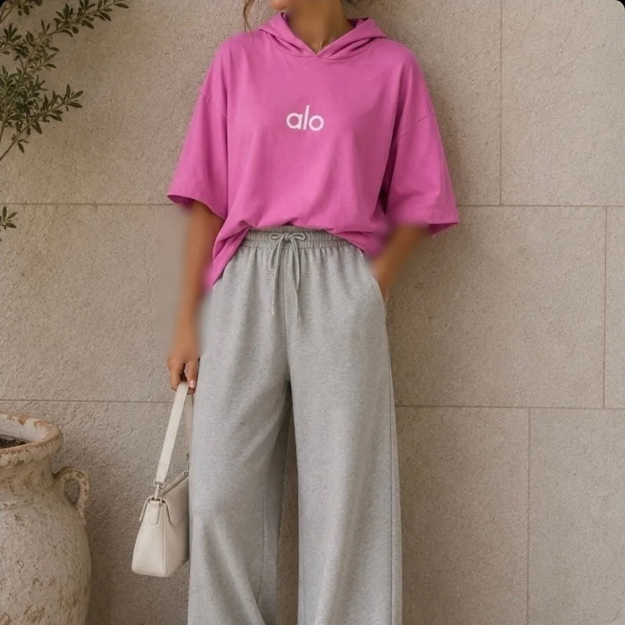 تیشرت alo کلاهدار
