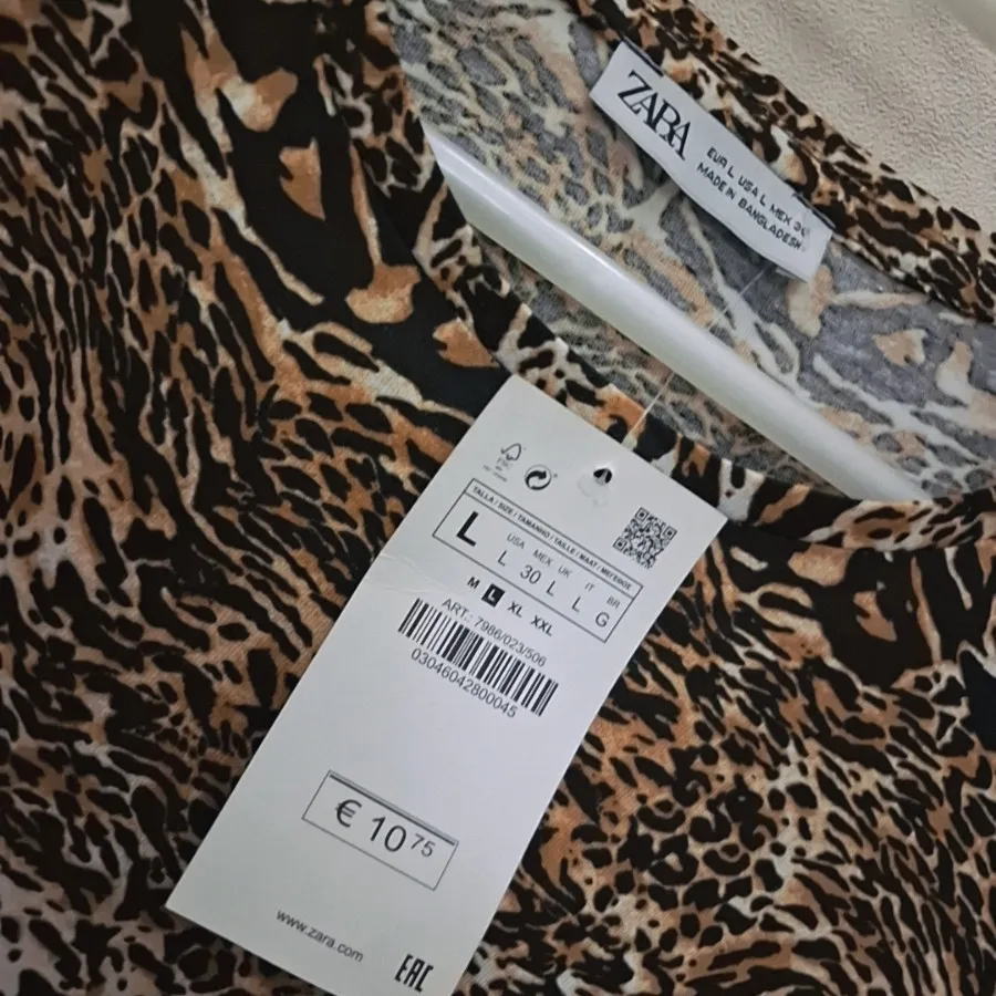 تیشرت نخی zara