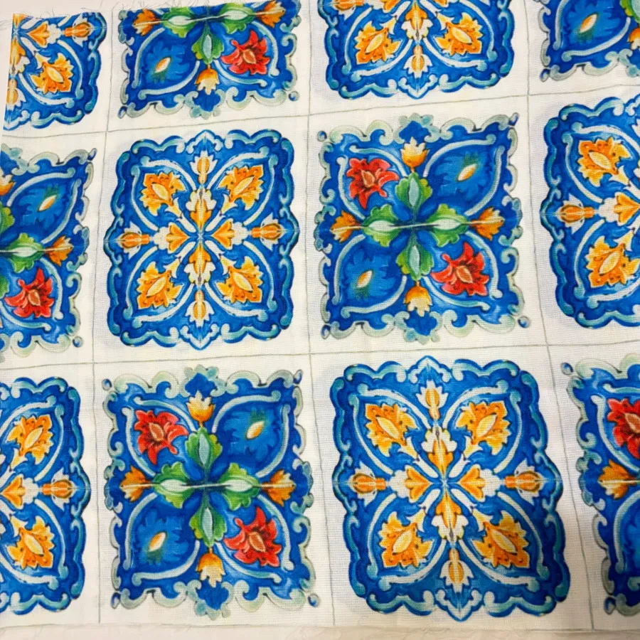دو عدد پارچه طرحدار