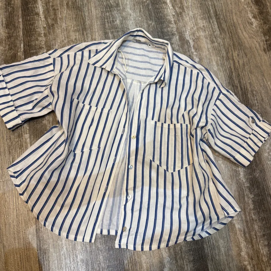 کراپ شومیز zara