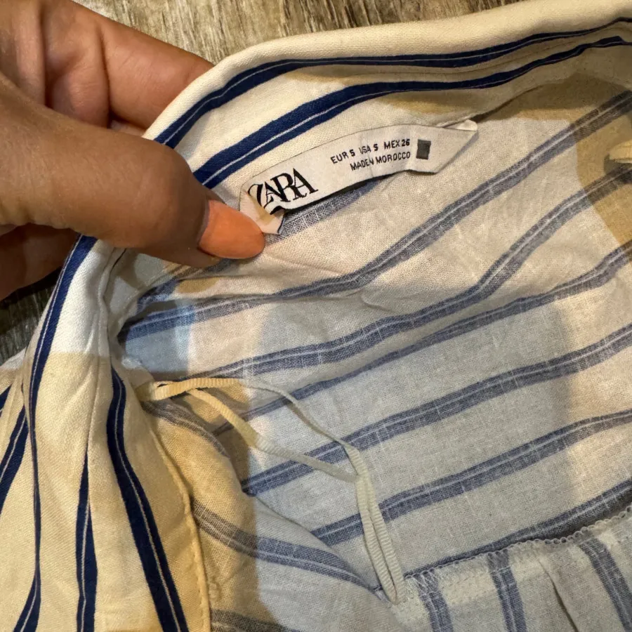 کراپ شومیز zara