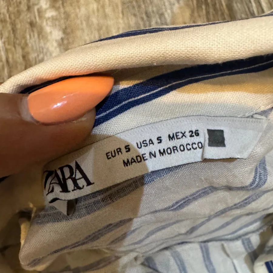 کراپ شومیز zara