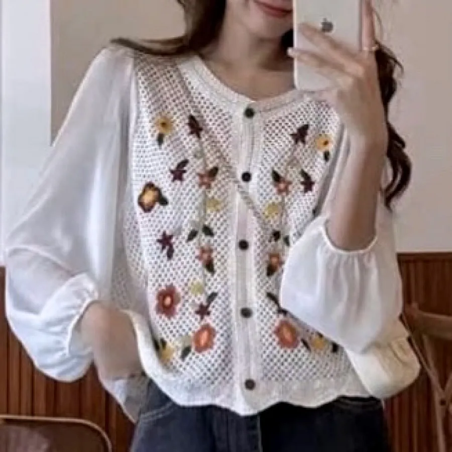 بلوز گلدار کره ای✨