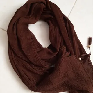شال قهوه ای