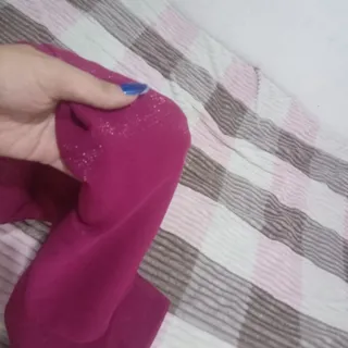 شال حریر لمه شاین دار