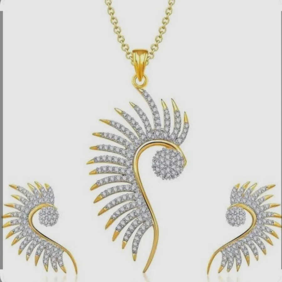 گردنبند گوشواره وارداتی