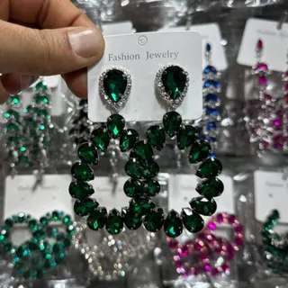 گوشواره رنگی مجلسی