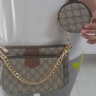 کیف دو کارت طرح گوچی