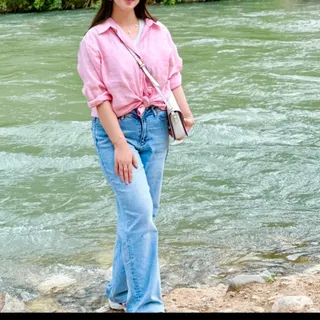 شلوار نیم بگ