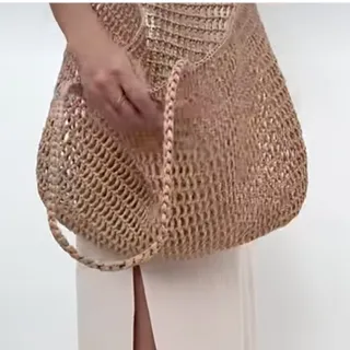 کیف رافیا مدل سوراخی