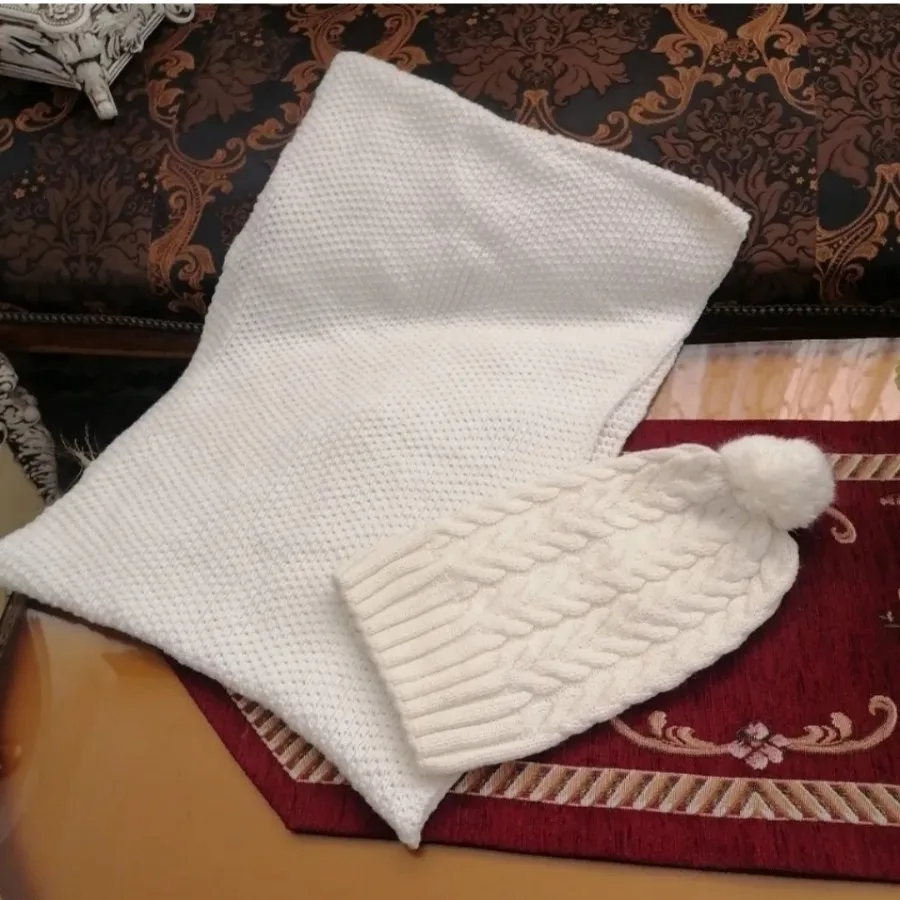 کلاه شال گردن ست