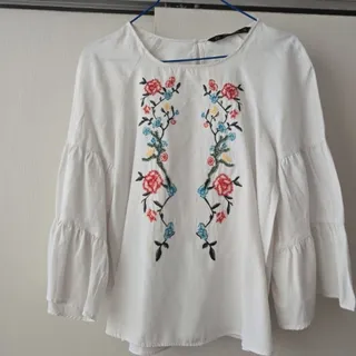 شومیز گلدوزی زارا