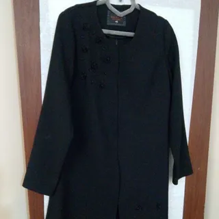 مانتو مشکی مجلسی