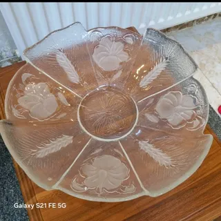 میوه خوری بلور قدیمی زیبا