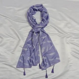 شال یاسی طرح پر