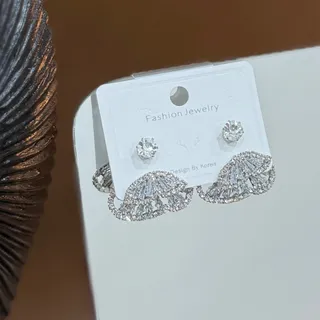 گوشواره جواهری بال پروانه