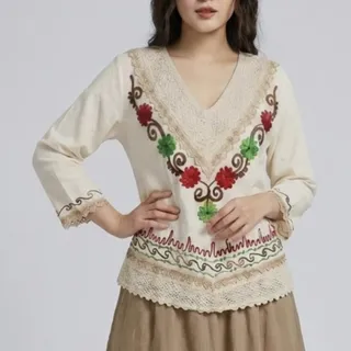 پیراهن مدل هندی