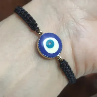 دستبندچشم نظر بنددستبافت