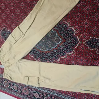 شلوار کتان کارگو