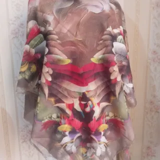 روسری طرح طاووس