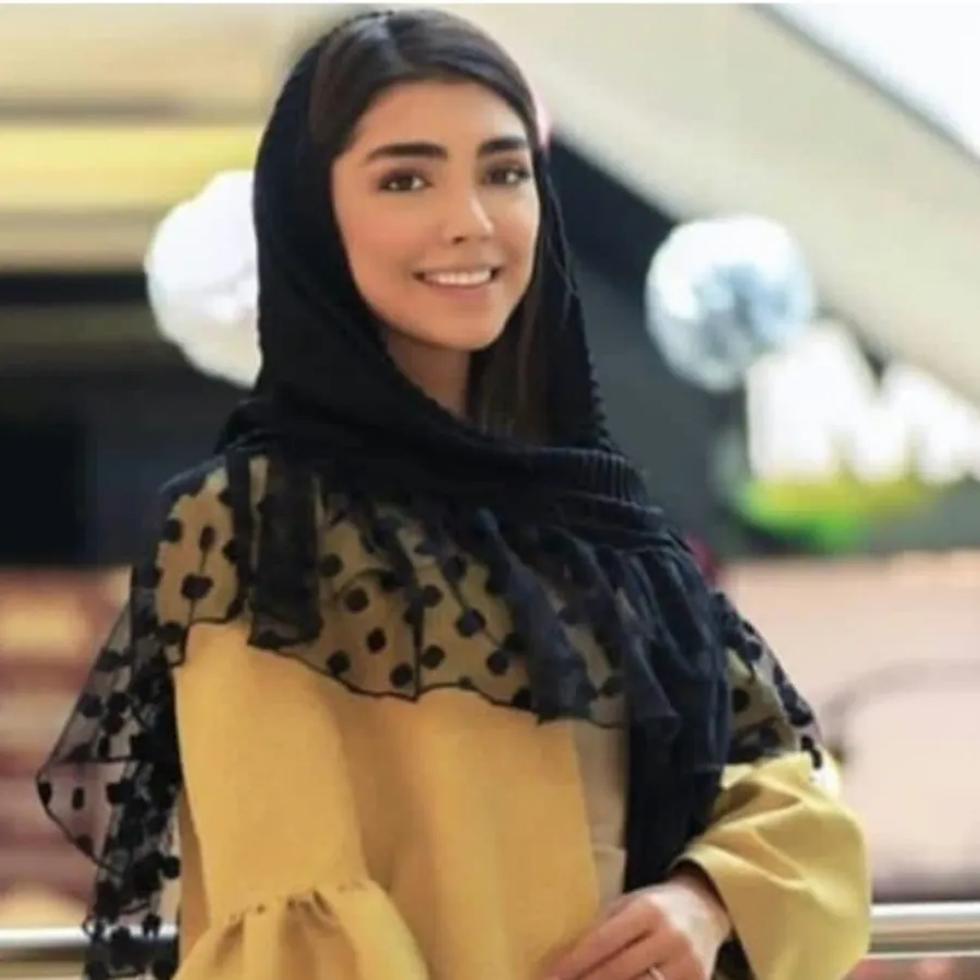 روسری مجلسی  مشکی