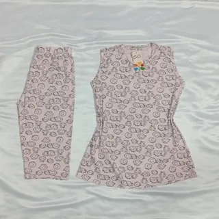 تاپ و شلوارک نخ پنبه CC