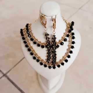 سرویس کریستال مشکی ژوپینگ