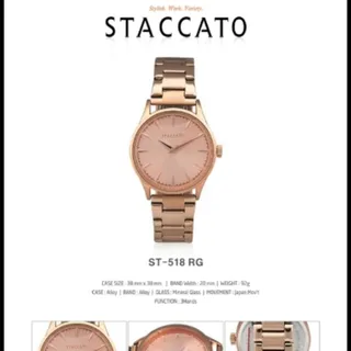 ساعت  مچی استیل STACCATO