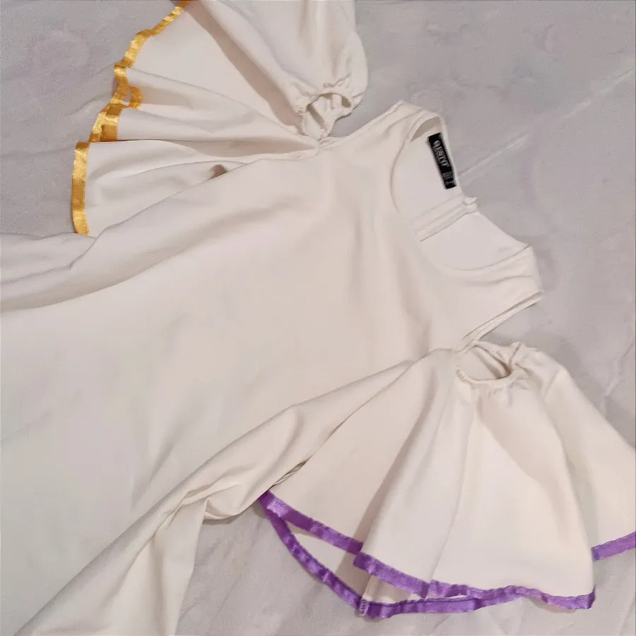پیراهن عروسکی سفید