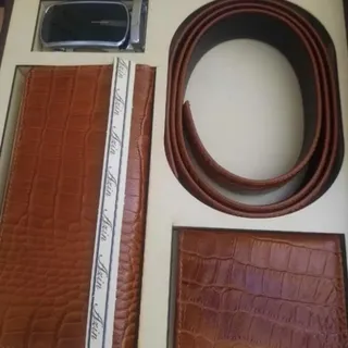 ست چرم کادویی مردانه