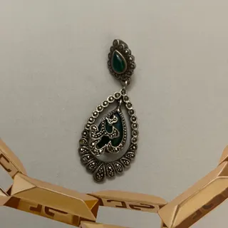 آویز نقره طرح عثمانی