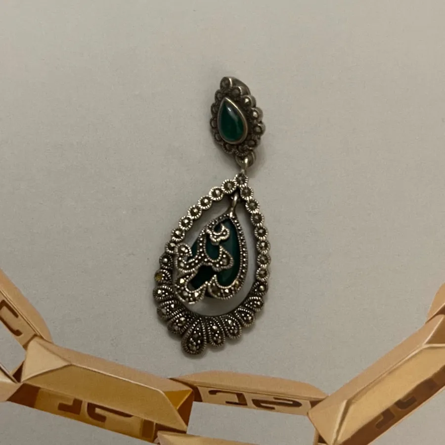 آویز نقره طرح عثمانی