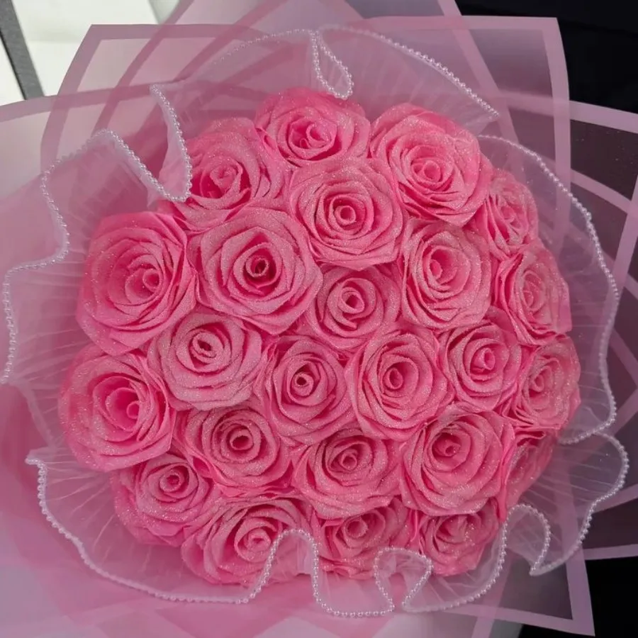 گل های روبانی