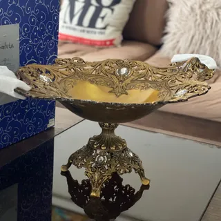 ظرف میوه خوری نگین دار