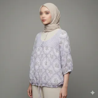 بلوز نخی راحتی