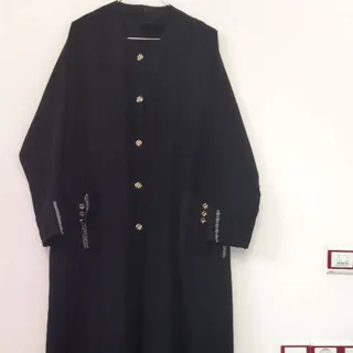 مانتو مشکی سایز بزرگ