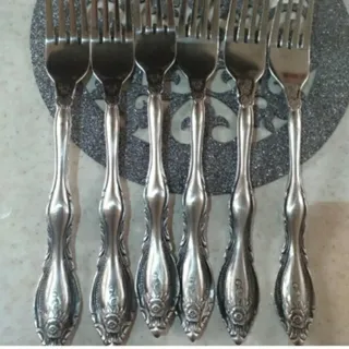چنگال استیل قدیمی