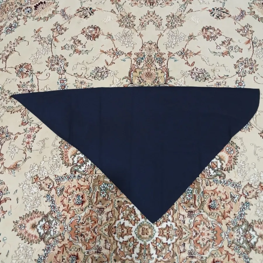 مقنعه سورمه ای نخی بروجرد