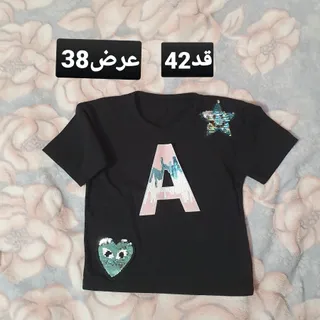 تیشرت بچگانه نو عرض 38